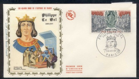 France-1968-Phillipe-IV-le-Bel-FDC