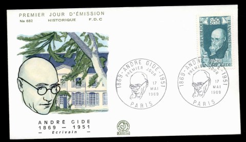 France-1969-Andre-Gide-FDC_1