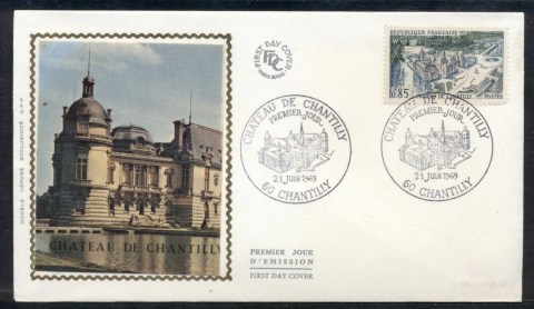 France-1969-Chateau-de-Chantilly-FDC