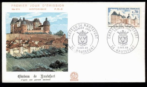 France-1969-Chateau-de-Hautefort-FDC_1