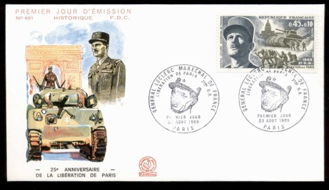 France-1969-General-Leclerc-FDC_1