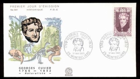 France-1969-Georges-Cuvier-FDC_1