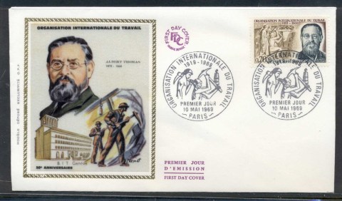 France-1969-ILO-FDC