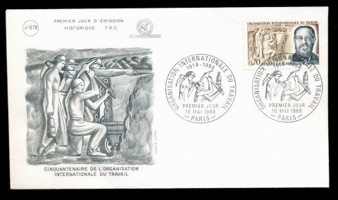 France-1969-ILO-FDC_1