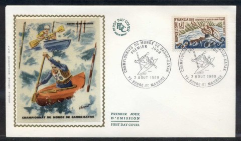 France-1969-Kayak-Championships-FDC