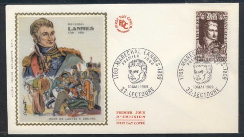 France-1969-Marechal-Lannes-FDC