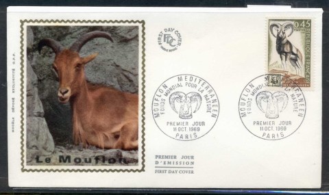 France-1969-Mouflon-FDC