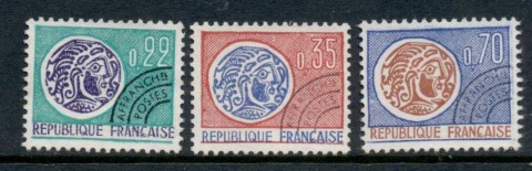 France-1969-Precancels-Gallic-Coin-FU