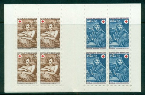 France-1969-Red-Cross-Booklet-MUH-lot57323