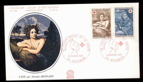 France-1969-Red-Cross-FDC