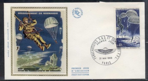 France-1969-SAS-Parachutists-FDC_1