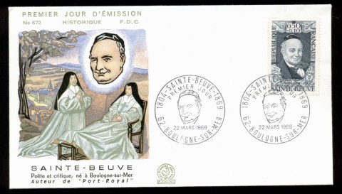 France-1969-Saint-Beuve-FDC