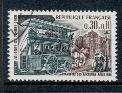 France-1969-Stamp-day-CTO