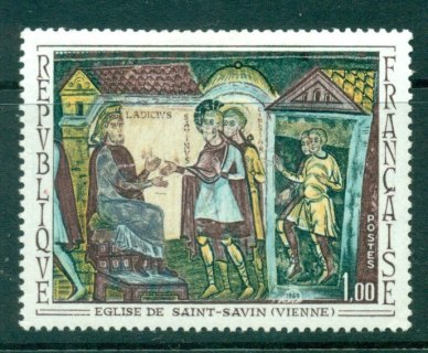 France-1969-Sts-Savin-Cyprian-MHH-Lot24659