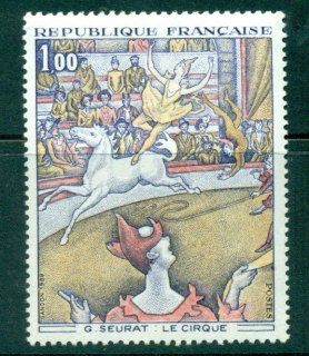 France-1969-The-Circus-by-Seurat-MHH-Lot24661