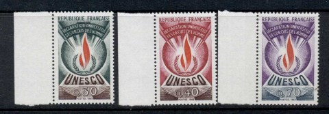 France-1969-UNESCO-3-vals-MUH