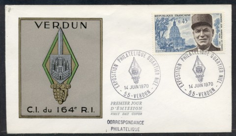 France-1970-Alphonse-Juin-FDC