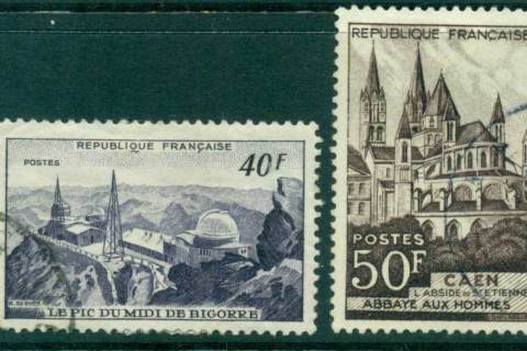 France-1951-Views-2-FU-Lot28895
