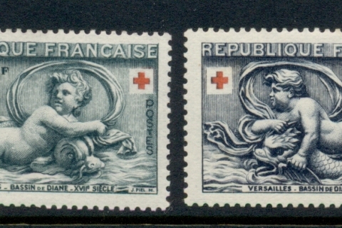 France-1952-Red-Cross-MUH