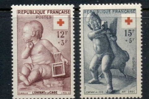 France-1955-Red-Cross-MUH