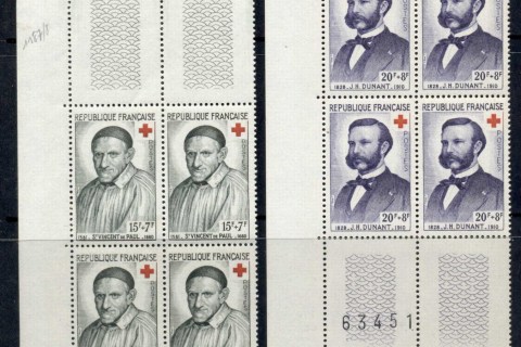 France-1958-Red-Cross-blk4-MUH
