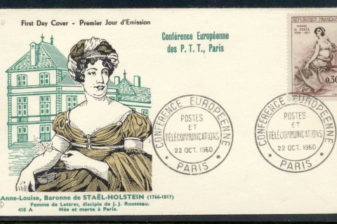 France-1960-Post-telecommunications-Conference-FDC