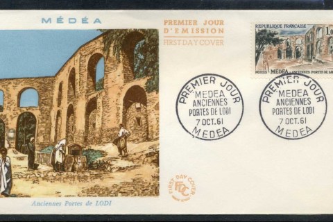 France-1961-Views-Medea-FDC