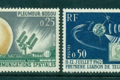 France-1962-Telstar-Satellite-MUH-Lot29043