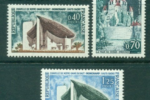 France-1964-Buildings-3-MUH-Lot24604
