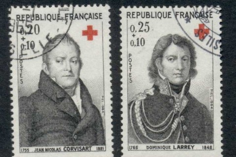 France-1964-Red-Cross-FU