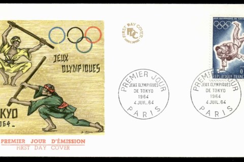 France-1964-Summer-Olympics-Tokyo
