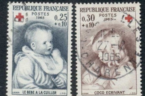 France-1965-Red-Cross-FU