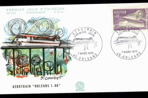 France-1970-Aerotrain-FDC_1