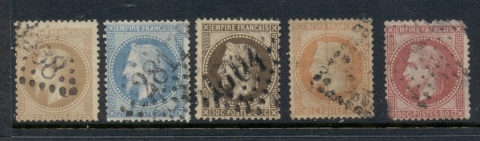 France-1863-70-Napoleon-III-Asst-faults-FU