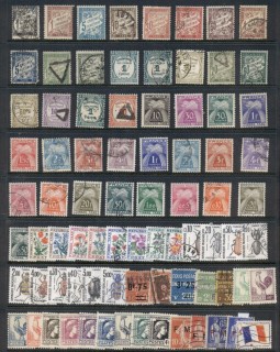 France-1880s-on-Assorted-postage-Dues