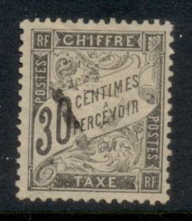 France-1891-92-Postage-Due-30c-FU