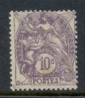 France-1900-29-Type-Blanc-10c-lilac-MLH