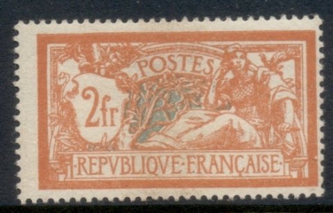 France-1900-29-Type-Merson-2f-orange-blue-MLH