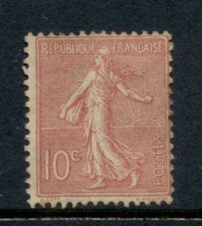 France-1903-38-Sower-10c-rose-MLH