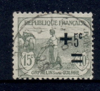 France-1922-Woman-Plowing-surch-15c5c-FU