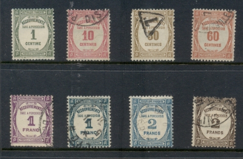 France-1927-31-Postage-Dues-FU