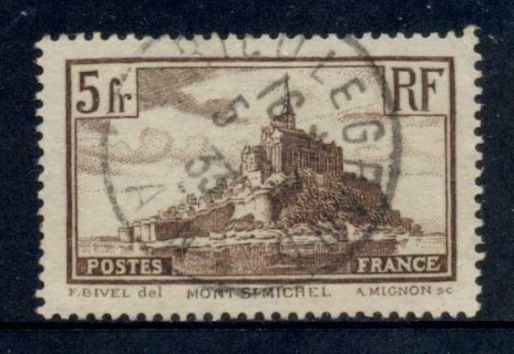 France-1929-33-Mont-St-Michel-Die-II-FU_1