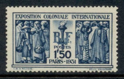 France-1930-31-Colonial-Exposition-French-Colonials-1f50c-MUH