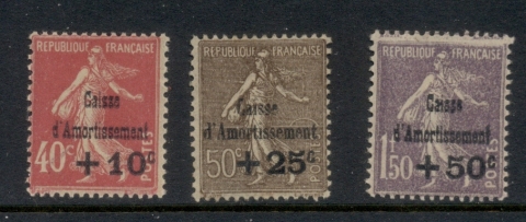 France-1930-Welfare-Surcharges-Caisse-dAmortissment-MLH