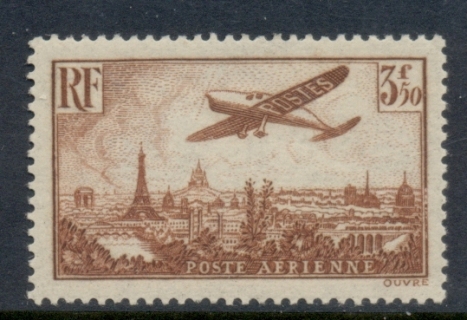 France-1936-Plane-over-Paris-3-50f-MLH