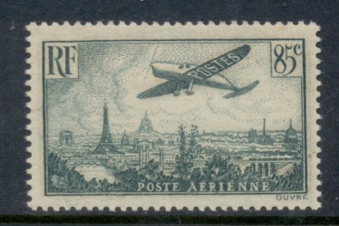 France-1936-Plane-over-Paris-85c-MLH