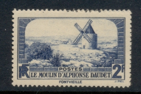 France-1936-Windmill-at-Fontvielle-FU