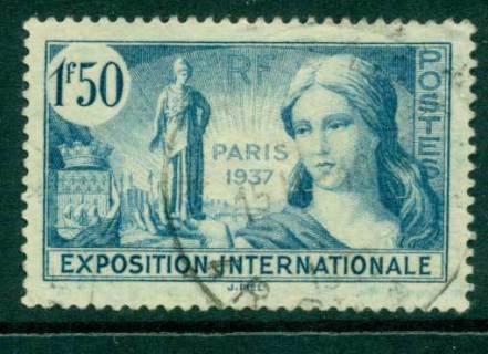 France-1937-Paris-Expo-FU-Lot28809