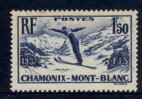 France-1937-Skiing