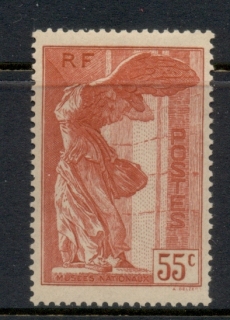 France-1937-Winged-Victory-of-Samothrace-55c-MUH